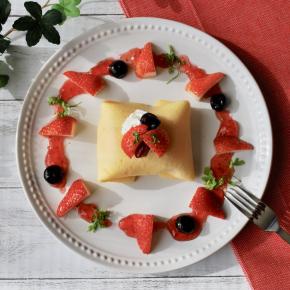 明日、10月4日の開運グルメは「クレープ」です