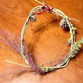 手作りクリスマスリース。もうクリスマスまで2か月か…。