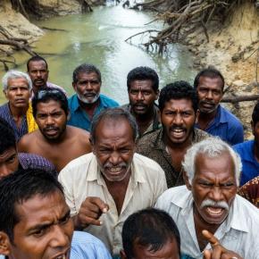 【被害当事者の怒り】「でたらめはここに住んでから言え」太平洋の島国で住民は温暖化懐疑論に怒りをぶつけた 海面上昇が土地を削り、汚染土流出の懸念も…大国に振り回され続けるマーシャル諸島：沖縄タイムス