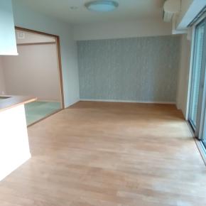 販売物件のお掃除に