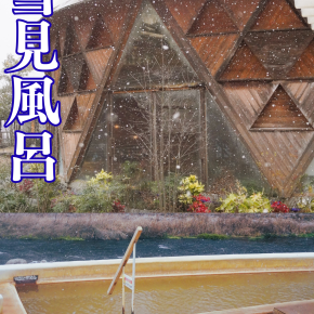 【2026年初雪⛄】雪見風呂はいかが？ここは大分県竹田市長湯温泉「クアパーク長湯」だよ