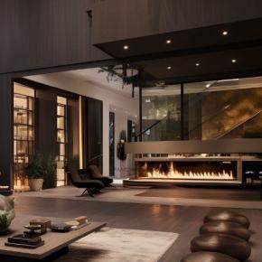 オセロのようなチェアとともに。