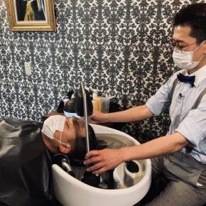 新メニュー【頭浸浴】