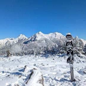 【八ヶ岳】編笠山〜西岳 富士山とアルプスの展望！冬の雪山登山
