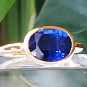 K18YG製カイヤナイトリング