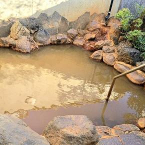 長良川温泉_石金(2)茶色濁り湯露天風呂〔岐阜県岐阜市〕