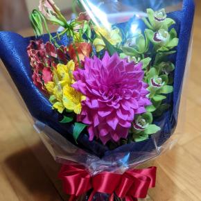 退職祝いの花束オーダーありがとうございます