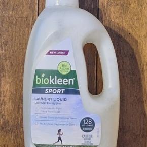 エコな液体洗濯洗剤で汗の匂いをシャットアウト♪