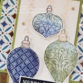 ダブルダッチフォールドのクリスマスカード Card No. 41