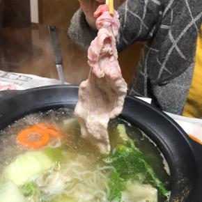 実家ディナーは三本柱