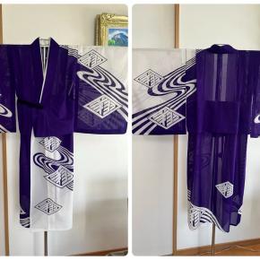 民謡の衣装を小学生のお子様用に身巾直しと身揚げ！