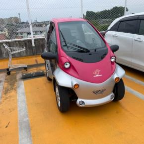 超小型EV「コムス」の季節になりました！