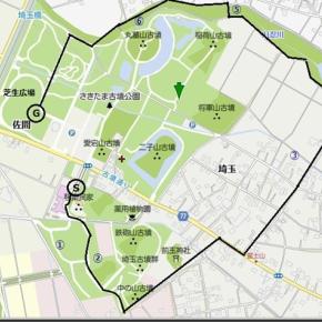 さきたま古墳公園で探鳥会(2023/10/29)