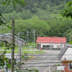 夏の旅6月21～廃止された根室本線旧落合駅前にあった百貨店❗️南富良野町落合