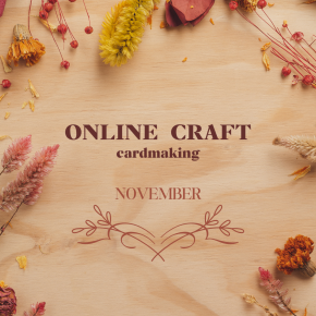 11月のオンラインクラフト会は自分用・・・