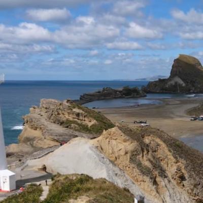 キャッスルポイント ニュージーランド北島旅行