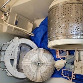 中川区日立製ビートウォッシュ洗濯機分解クリーニングを作業事例にUP