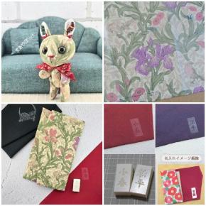 ポチ袋用のミニふくさの新作を制作中【minne★まあやぽっけ】