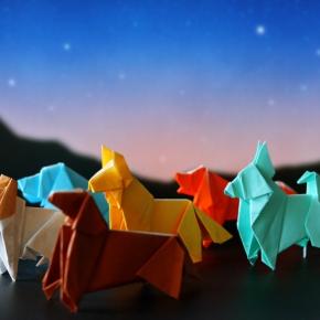 1962. 折り紙 ＊犬種いろいろ＊