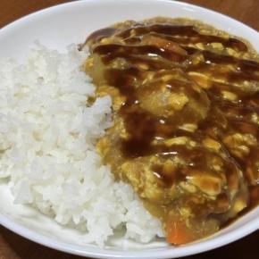 【クリスマスイブ】和風カレーとお惣菜チキン。