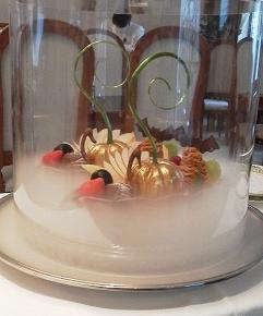 パティシエ特製 秋のパフェ 山の上ホテル ヒルトップ