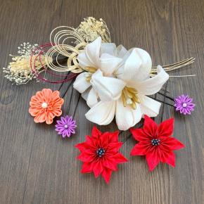 花嫁様の髪飾り 