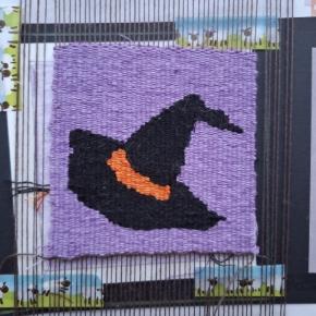 小さな絵織りが完成しました♪