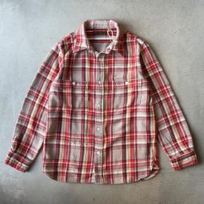 FULLCOUNT Flannel Work Shirt Fade＆Damage
