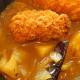 ココイチでスープカレーにカキフライ2個をトッピングしてカキフライスープカレー