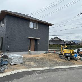 山口市 新築外構 ♪駐車場の掘削作業開始 S-STYLE GARDEN