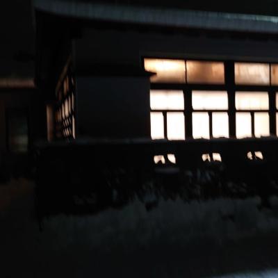 大雪の中、実家に走る（31日）