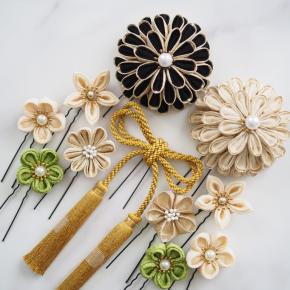 マジでプロ並み！！長女の成人式の髪飾りを作ってもらった！