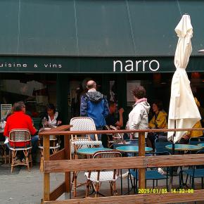 2025-26：「NARRO」（ナロ）のランチとヘミングウェイ