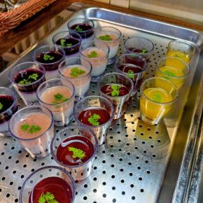 笠戸島のお宿「大城」さんの朝食＆デザート