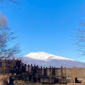 今日の軽井沢 浅間山・・・