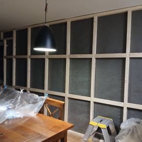 壁の断熱工事とキッチンの改装