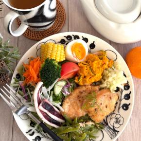 ワンプレート晩ごはん