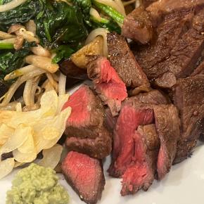 赤身の肉につかる秋 ロサンジェルスの青に心躍る秋