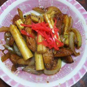 ちくわぶのトッポギ風