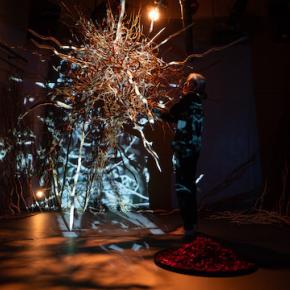 6/20(Fri/金)空間実験室LABO 大塚理司（華道）+86B210 （舞踊）+ヒグマ春夫（映像）ご来場、ご視聴いただきまして誠に有難うございました！