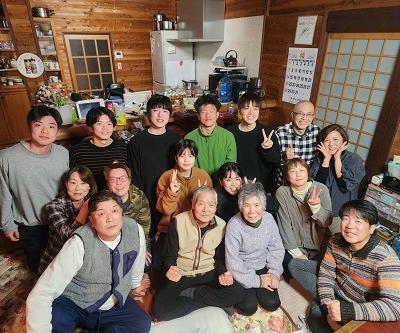 「妻の実家に全員集合」