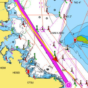 2艇でクルージング
