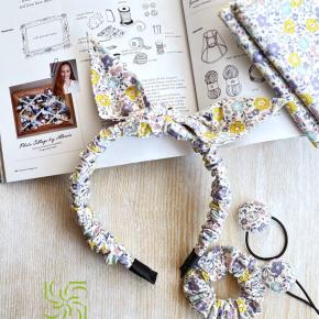 イースターバニーのカチューシャ＆ヘアアクセサリーいろいろを黒背景、白背景で撮影しました