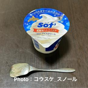 【日記・アイスクリーム】赤城乳業、Sof(ソフ)の北海道ミルクバニラ味を買って食べました！