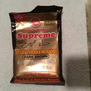 ヘナで白髪染め