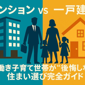 マンション vs. 一戸建て ― “後悔しない”住まい選び完全ガイド