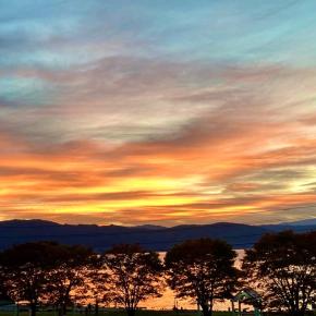 急遽とったホテルからの景色が想像以上