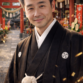 子供達とお正月