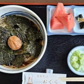 【手打ちそば おぐら】松前海苔も味わえるミシュラン掲載店