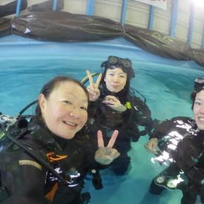 リフレッシュプールと緊急酸素プロバイダーSPコースでした